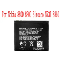 Brand new high quality 700mAh BP-6X Battery For Nokia 8800 8800 Sirocco N73I 8860 Cell Phone