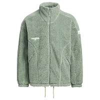 Adidas ST GF BOA JKT [IQ1368] 男女 立領 外套 運動 休閒 羔羊毧 保暖 舒適 綠