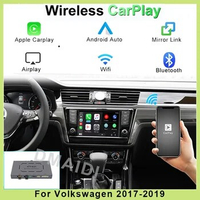 Upgrade Support Wireless Carplay Android Auto Decoder Box For Volkswagen VW Polo Golf Touareg Tiguan Teramont Passat 2017-2019