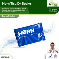HORN Tisu Laki by Dr. Boyke Eceran Tisu Basah Antiseptic 2 Sachet