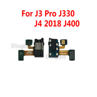 สายสัญญาณเสียงหูฟัง, สายเคเบิลแบบยืดหยุ่น, พร้อมไมโครโฟน, สำหรับ Samsung J3 Pro, J330, J4 2018, J400