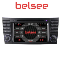 Belsee for Mercedes-Benz E-Class W211 CD DVD Player Android 12 Ram 8+128GB Screen Apple CarPlay Head Unit Radio Stereo Upgrade
