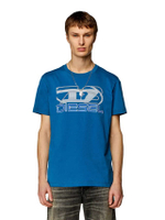 เสื้อยืด ผู้ชาย T-DIEGOR-K74  สีน้ำเงิน