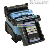 DHL Free Shipping 70S+ 70S plus Core Alignment fiber fusion splicer Optical Welding Machine with CT-08 cleaver Multi-languages