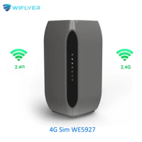 Wiflyer 3G 4g Sim Router 300Mbps 2.4Ghz Wireless WIFI for Home MTK7628NN 4G LTE Router 3 LAN EC200AEUHA Module WE5927-B