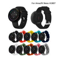 Silicone Sport Straps For Huami Amazfit Nexo A1807 Replacement Watchband Accessories for Amazfit Smart Watch 2