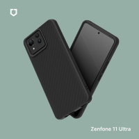 犀牛盾 Zenfone 11 Ultra SolidSuit防摔背蓋手機殼-碳纖維紋路