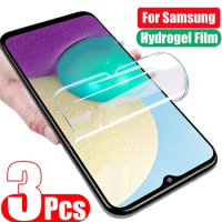 3Pcs Full Cover Hydrogel Film For Samsung Galaxy A22 A32 A42 A52 A72 5G Screen Protector For Samsung A12 A32 A52 A72 Not Glass