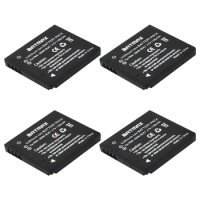 Batmax 4Pcs DMW-BCK7 NCA-YN101G BCK7 Rechargeable Battery for Panasonic Lumix DMC-FS28 DMCFH2 DMC FH4 FH5 FH6 FH25 FH27 FP5 FT30