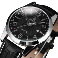 Wristwatche MG. ORKINA Wrist Watch for Men Japan Movement Stainless Steel Case Quartz Analog Watches