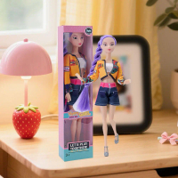 ฟิกเกอร์ตุ๊กตา PVC Rumi, Mira, Zoe (Witch Hunter Girls), ขนาด 30 ซม., โมเดลอนิเมะสะสมพร้อมชุดแต่งกาย