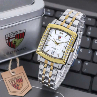 ( BISA COD ) JAM TANGAN WANITA LEOPARD ORIGINAL L-8037 Watches Stainless