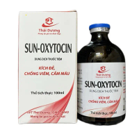 Oxytocin 100ml kích đẻ, cầm máu chống viêm cho Lợn, trâu, bò, dê, cừu….. hiệu quả