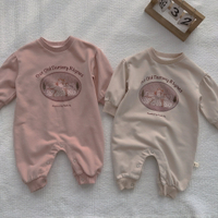 嬰兒外出服春裝兒童衣服春款韓版童裝嬰兒寶寶長袖連體衣