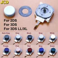 JCD 3D Analog Joystick + Stick Grip Cap + Dust Ring PAD For 2DS 3DS LL XL 3DSLL 3DSXL