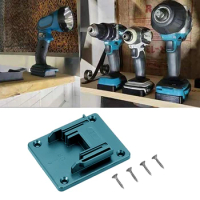 1/2PCS Electric Tool Holder Mount Storage Rack Fit For Makita Battery Tool Bosch Battery 18V Tools Bracket Base Fixing Device