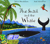[106美國直購] 2017美國暢銷兒童書 The Snail and the Whale Paperback