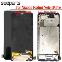 Tested Well 6.67" For Xiaomi Redmi Note 10 Pro Lcd Screen Display Touch Digitizer Assembly For Redmi Note10 Pro M2101K6G LCD