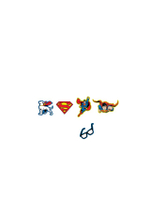 ตัวติดรองเท้า JIBBITZ  SUPERMAN 5 PACK