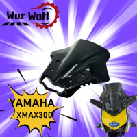 Windshield WindScreen Double Bubble Motorcycle Wind Screen For YAMAHA XMAX300 xmax 300 2023 2024