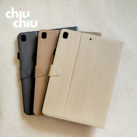 CHIUCHIU Apple iPad 9.7吋2018/2017年版年版木紋保護皮套
