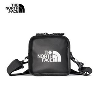 【The North Face】經典ICON-北面男女款黑色休閒單肩背包｜3VWSKY4