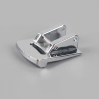1Pcs Sliver Rolled Hem Curling Presser Foot For Sewing Machine Singer Janome Sewing Accessories