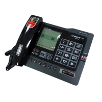CHINO G025 來電顯示有線電話機/數位答錄/錄音/密錄電話(附4GB TF記憶卡)