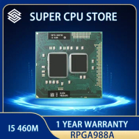 Original Intel core Processor I5 460M 3M Cache 2.53 GHz Laptop Notebook Cpu Processor I5-460M rPGA988A