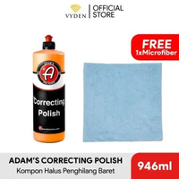 Adam's Polishes Correcting Polish Kompon Halus Penghilang Baret Halus Body Cat Mobil Motor Oripack