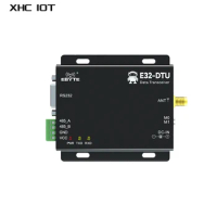 LoRa SX1278 433MHz Wireless Data Transceiver Receiver Long Range 20km RS232 RS485 Modem 5W 37dBm E32-DTU(433L37)-V8 XHCIOT