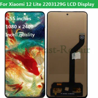 incell quality 6.55 inches for Xiaomi 12 Lite Display with touch screen digitizer Assembly for xiaomi 12lite 2203129G Display