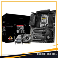 TRX40 PRO 10G For Msi Socket sTRX4 DDR4 256GB PCI-E4.0 SATA3 M.2*2 USB3.2 ATX Desktop Motherboard
