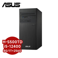 ASUS 華碩 H-S500TD-512400012W 桌上型電腦 (i5-12400/8G/1T+256G/DVD/W11)