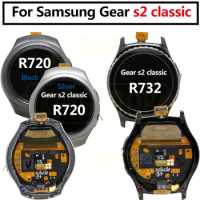 For Samsung Gear S2 R720 R732 LCD Display touch screen panel digitizer Screen For Samsung Gear s2 classic R720 LCD
