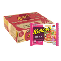 [THÙNG 24 GÓI]- PALDO - Mì Koreno 4 vị: Bò cay, Tôm, Kim chi, Nấm, Mì Koreno Hàn Quốc, Mì gói Hàn Qu