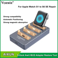 JCID AIXUN S-DOCK Awrt iBUS Adapter Restore Programmer for Apple Watch S1 S2 S3 S4 S5 S6 Restoring Watch Test Stand Repair Tools