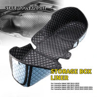 Motorcycle Storage Box Liner Luggage Tank Cover Seat Bucket Pad For Yamaha XMAX 125 250 300 400 2017- 2019 2020 2021 2022 2023