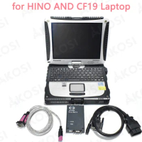 for HINO Diagnostic Explorer for Hino-Bowie Diagnostic +CF19 Laptop for HINO Excavator Truck Diagnosis Scanner tool