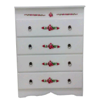 ALMARI DRAWER 4 LACI VANTAGE HIASAN ENGLISH STYLE