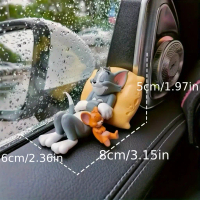 Exquisite Cartoon Cat and Mouse Car Decorations - Tom and Jerry Interior Car Ornaments