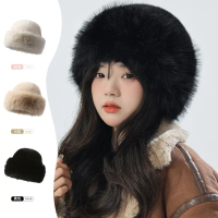 ️พร้อมส่ง️หมวกเฟอร์องค์หญิงรัสเชีย  หมวกแก๊ป oguri cap หมวกกันแดด หมวกวินเทจเท่ๆ หมวกวินเทจ หมวกกันแ
