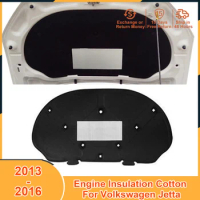 2013-2016 Soundproof Firewall Insulation Cotton Pad for VW Volkswagen Jetta 2013 2014 2015 2016 Accessories Heat Sound Car Mat