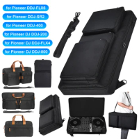 For Pioneer DDJ-FLX6 DJ Turntables Controller Protective Case Portable Storage Backpack Shoulder Bag For Pioneer DDJ-SX
