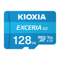 【KIOXIA 鎧俠】EXCERIA Micro SDHC R100MB UHS-I 128GB 記憶卡(附轉卡)