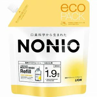 獅王 - Nonio無口氣漱口水950ml補充裝 (不含酒精溫和薄荷) (平行進口)