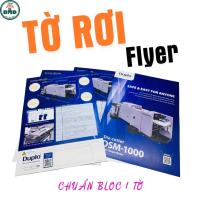 Tờ rơi (Flyer) A4 hoặc 30x80cm - Catalogue A4 - Bloc chuẩn 1 tờ hoặc 1 quyển- in theo thiết kế với c