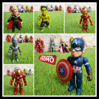 (PROMO) 6 PCS FIGURIN SET AVENGERS ACTION FIGURE / MINIATURE FIGURE AVENGER ACTION FIGURE BONEKA MAI