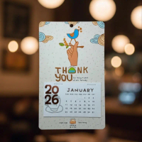 Aksara Gayo Bomtoon Kalender 2026 Edisi Terhad