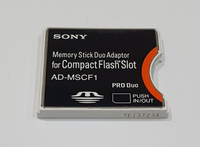 【新博攝影】SONY CCD相機用MS記憶卡轉接CF卡救星 (CCD / MS短卡 / 讀卡機讀CF)**全新品**